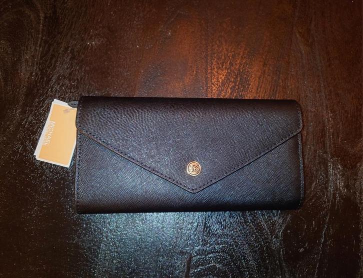 Dames Michael Kors Jet Set Travel portemonnee NIEUW, Sieraden, Tassen en Uiterlijk, Portemonnees, Nieuw, Overige merken, Zwart