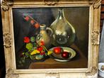 Schilderij stilleven op doek, Antiek en Kunst, Kunst | Schilderijen | Klassiek, Ophalen of Verzenden
