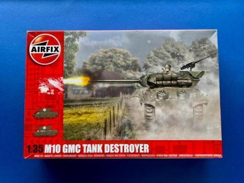 Airfix	A1360	M10 GMC	1/35, Hobby en Vrije tijd, Modelbouw | Auto's en Voertuigen, Nieuw, Tank, 1:32 tot 1:50, Airfix, Ophalen of Verzenden