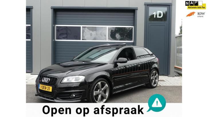 Audi A3 2.0 TFSI S3 quattro 3X S-Line Vol Leder Navigatie /, Auto's, Audi, Bedrijf, Te koop, A3, 4x4, ABS, Airbags, Airconditioning