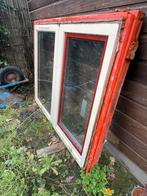 Kozijn met draai-kiepraam, Doe-het-zelf en Verbouw, Kozijnen en Schuifpuien, Gebruikt, Raamkozijn, 75 tot 150 cm, Hout