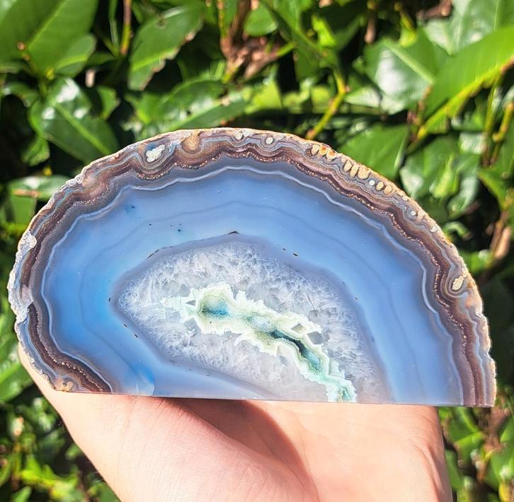 Topstuk! Prachtige Agaat edelsteen verzameling edelstenen, Verzamelen, Mineralen en Fossielen, Ophalen of Verzenden