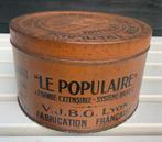 Antiek Blik "Le Populaire" Jaren '40-'50, Ophalen of Verzenden, Gebruikt, Overige