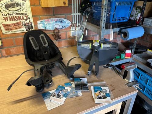 Qibbel Air Fietsstoeltje Voor, Fietsen en Brommers, Fietsaccessoires | Fietsstoeltjes, Gebruikt, Voorzitje, 0 t/m 13 kg, Ophalen