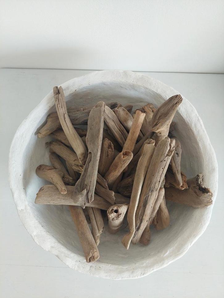 Losse stukjes driftwood decoratie strand beachy Ibiza, Huis en Inrichting, Woonaccessoires | Overige, Ophalen of Verzenden