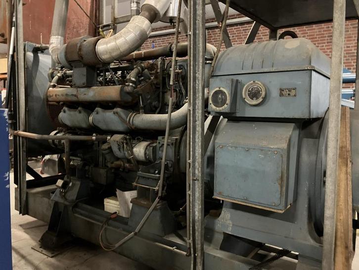 Aggregaat Kromhout 200 kVA, Zakelijke goederen, Machines en Bouw | Aggregaten, Ophalen