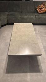 Salontafel lichtgrijs, Huis en Inrichting, Tafels | Salontafels, 100 tot 150 cm, Zo goed als nieuw, Minder dan 50 cm, Rechthoekig