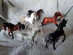 6x kleine GRAND CHAMPIONS paarden, Ophalen of Verzenden, Gebruikt, Paard, Beeldje of Figuurtje