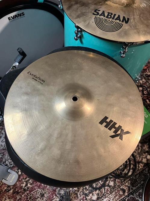 Sabian HHX Evolution Crash Hi-hat  14” 18”, Muziek en Instrumenten, Drumstellen en Slagwerk, Gebruikt, Overige merken, Ophalen of Verzenden