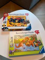 Ravensburger Puzzels 2x12 & 2x24 - Compleet!, Ophalen, 10 tot 50 stukjes, Zo goed als nieuw, 2 tot 4 jaar