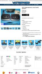 AFS / Kriket 8976 6x9'' 3 way Coaxial speakers USA Made 1980, Auto diversen, Autospeakers, .., .., Ophalen of Verzenden, Gebruikt