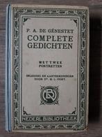 Boek : Complete gedichten -- P.A. de Génestet -- 1912, Antiek en Kunst, Ophalen of Verzenden, P.A. de Génestet