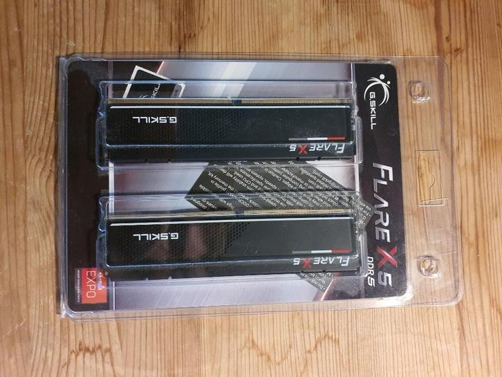G.Skill 32 GB DDR5-6000 (2x 16 GB) Kit werkgeheugen, Computers en Software, RAM geheugen, Zo goed als nieuw, Desktop, 32 GB, DDR5