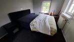 Boxspring, Huis en Inrichting, Ophalen, Gebruikt, Zwart, Tweepersoons