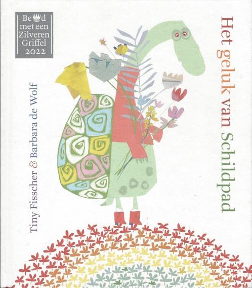 HET GELUK van SCHILDPAD-Tiny Fisscher *Zilveren Griffel 2022, Boeken, Kinderboeken | Kleuters, Zo goed als nieuw, Fictie algemeen