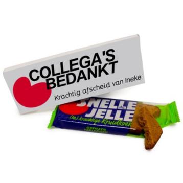 Collega Bedankje Snelle Jelle  beschikbaar voor biedingen