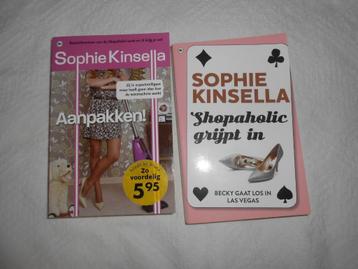 2 stuks boeken van Sophie Kinsella beschikbaar voor biedingen