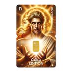 NL Crypto Stamp 4 Gold Edition - Helios, Ophalen of Verzenden, Goud