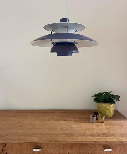 Vintage Louis Poulsen PH5 - Deense hanglamp - ‘60, Huis en Inrichting, Lampen | Hanglampen, Zo goed als nieuw, Minder dan 50 cm