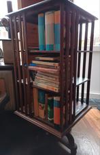 Eiken Boekenmolen - 50x50x106cm, Ophalen, Met plank(en), Gebruikt, Eikenhout