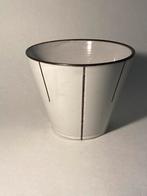 Vintage uitverkoop - mid-century bloempot, Rond, Ophalen of Verzenden, Zo goed als nieuw, Minder dan 25 cm