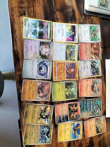 Diverse losse Pokemon kaarten  beschikbaar voor biedingen