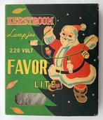 doosje met oude Kerstverlichting (12 lampjes) Favor lite, Diversen, Kerst, Ophalen of Verzenden, Gebruikt