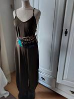 Legergroene jumpsuit mt s/m, Ophalen of Verzenden, Zo goed als nieuw, Maat 38/40 (M), Groen