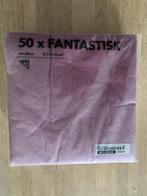 grote paarse servetten IKEA fantastsik 50 stuks pak, Nieuw, Ophalen of Verzenden