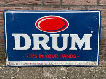 Reclamebord Drum - It's in your hands beschikbaar voor biedingen
