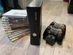 Xbox360 Slim met kinect en 13 games, Ophalen, Met kinect, Met 2 controllers, 250 GB
