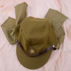 Japanse Groene Officiers Leger Pet / Hoed Soldaat Militaire, Verzenden, Nieuw, Pet