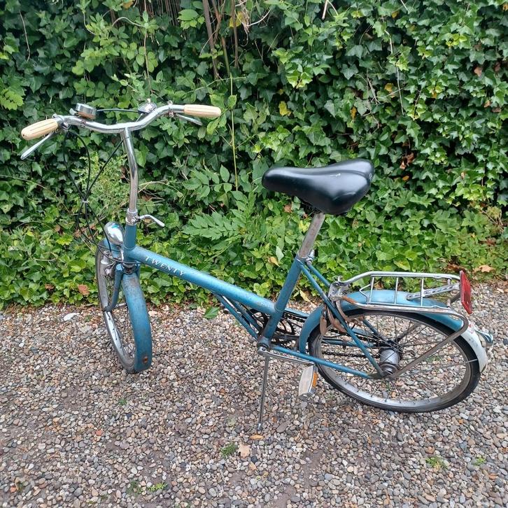 Oldtimer merk Twenty., Fietsen en Brommers, Fietsen | Vouwfietsen, Gebruikt, Overige merken, Minder dan 14 inch, Ophalen of Verzenden