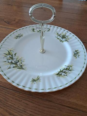 Etagere January Snowdrops Royal Albert. beschikbaar voor biedingen