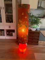 Jaren 60 glazen vloerlamp mid century Peill & Putzler ROOD, Ophalen of Verzenden, Gebruikt