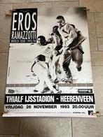 Originele concert poster Eros Ramazzotti 116 x 83 billboard, Verzamelen, Posters, Ophalen of Verzenden, Gebruikt, Rechthoekig Staand