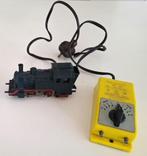 Donkergroen batterijlocje + trafo Trix Express, Gebruikt, Trix, Ophalen of Verzenden, Gelijkstroom