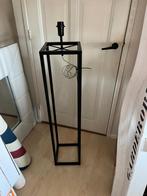 Zwart metalen industriele vloerlamp nieuw, Huis en Inrichting, Lampen | Vloerlampen, Ophalen, Nieuw, Metaal, 150 tot 200 cm