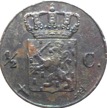 Nederland 0,5 cent 1859 beschikbaar voor biedingen