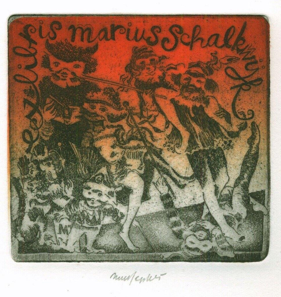 3125 Ex Libris Nederland : Michaël Jepkes, z.j., Verzenden