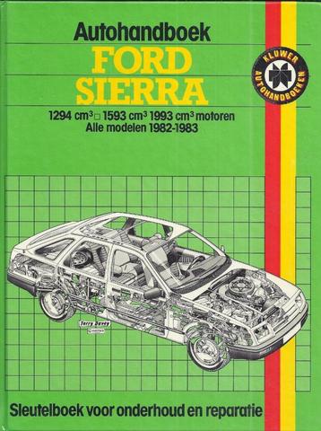 Bo1194 -- autohandboek ford sierra 1982 - 1983 - beschikbaar voor biedingen