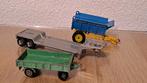 Trailer 21244 Majorette, kieper V254 Siku, trailer Matchbox, Ophalen of Verzenden, Gebruikt, Bus of Vrachtwagen, Majorette