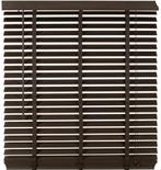 Nieuw! Woonexpress houten jaloezien bruin, Ophalen, Bruin, 50 tot 100 cm, Zo goed als nieuw