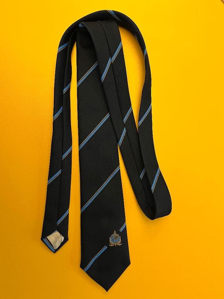 Originele INTERPOL stropdas (met hoes), Kleding | Heren, Stropdassen, Zo goed als nieuw, Blauw, Ophalen of Verzenden