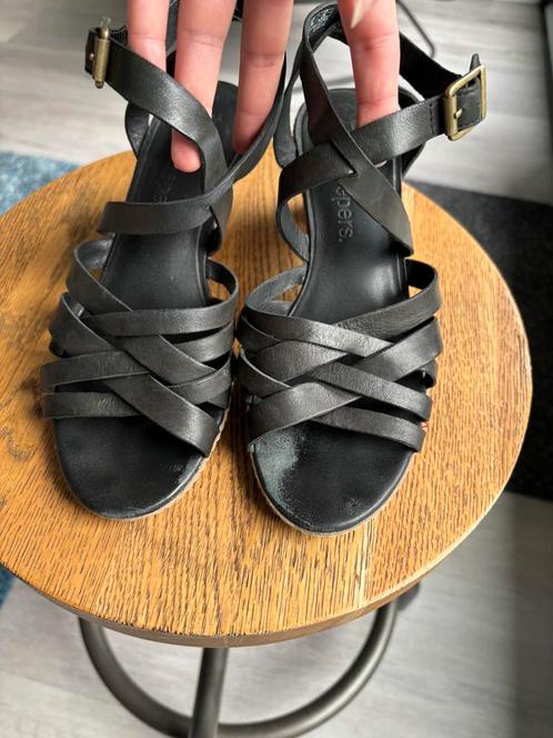 Zwarte hakken Timberland maat 39, Kleding | Dames, Schoenen, Zo goed als nieuw, Schoenen met lage hakken, Zwart, Ophalen of Verzenden