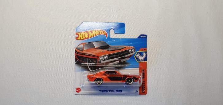 Hot Wheels 71 Dodge Challenger, Hobby en Vrije tijd, Modelauto's | Overige schalen, Nieuw, Auto, Ophalen of Verzenden