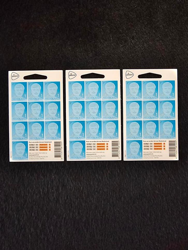 Nederlandse Postzegels - Koning Willem-Alexander, Postzegels en Munten, Postzegels | Nederland, Postfris, Na 1940, Ophalen of Verzenden