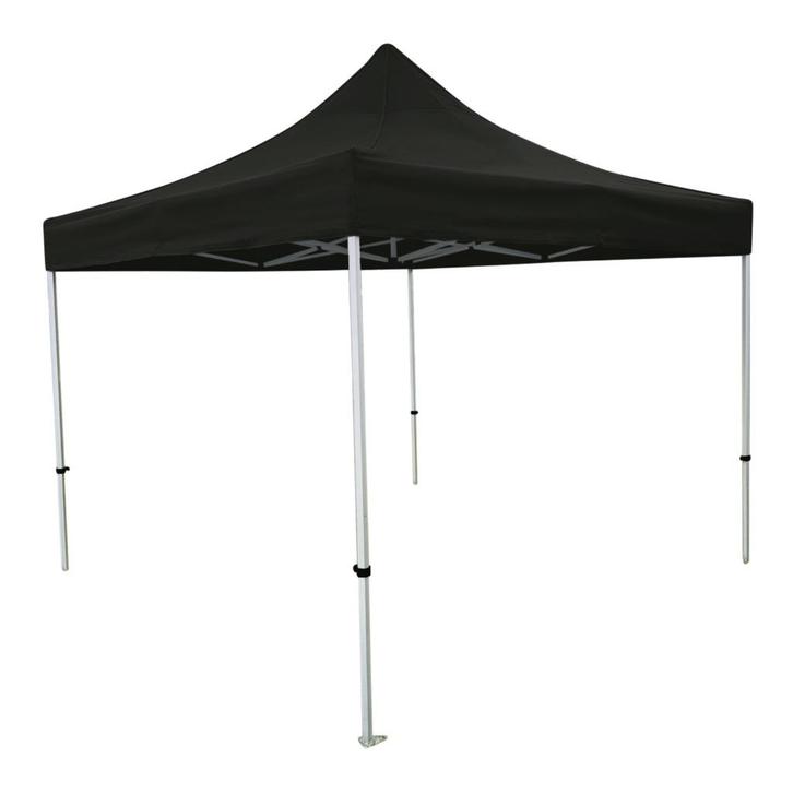 Easy-Up Partytent 3x3m Zwart – 40mm Staal – Zonder Wanden, Tuin en Terras, Partytenten, Nieuw, Partytent, 2 meter of meer, Minder dan 5 meter