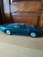 Maisto Jaguar XJ220 Modelauto - Geel, Hobby en Vrije tijd, Modelauto's | 1:18, Ophalen of Verzenden, Gebruikt, Auto, Maisto