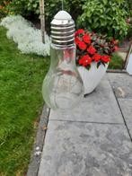 Decoratieve Lamp in de vorm van een Gloeilamp, Huis en Inrichting, Vintage, Nieuw, Ophalen of Verzenden, Glas